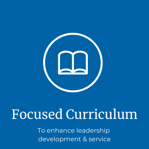 Curriculum focused on leadership development & service